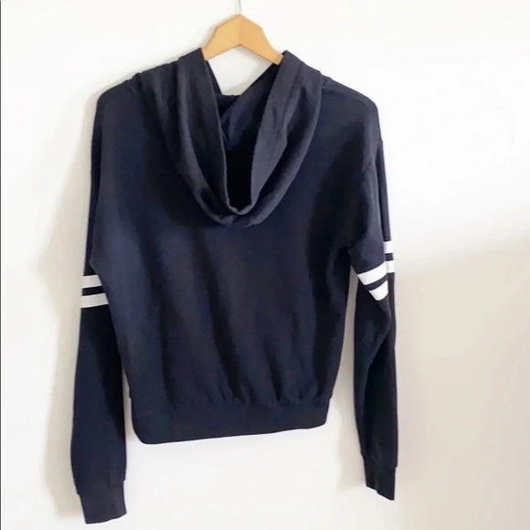 PINK Black and White Hoodie - Picture 3 of 5